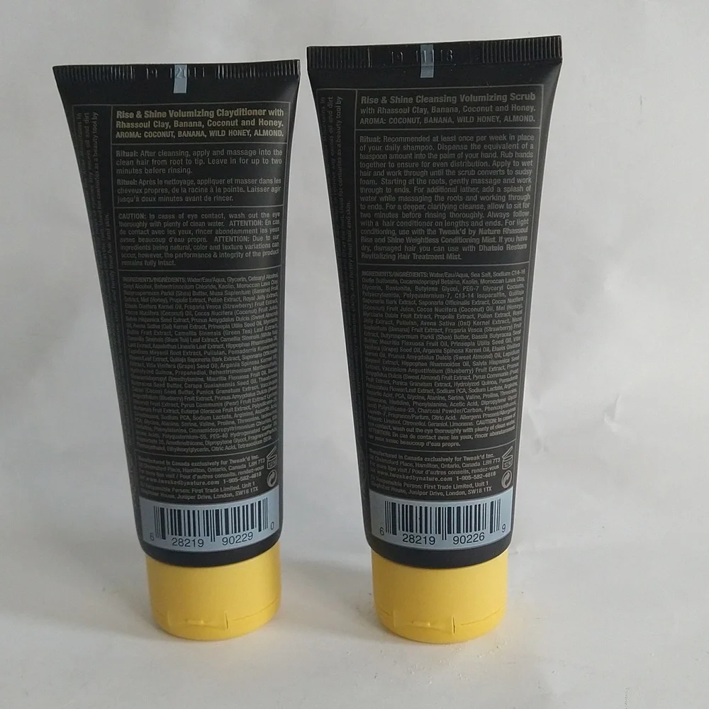 Tweak'd by Nature Coco Nutty Cleansing Volumizing Scrub x 2